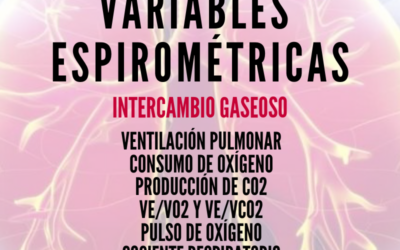 Variables de intercambio gaseoso