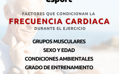 Factores que influyen en la frecuencia cardiaca durante el ejercicio