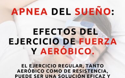 Apnea del sueño: efectos del entrenamiento de fuerza y aeróbico.